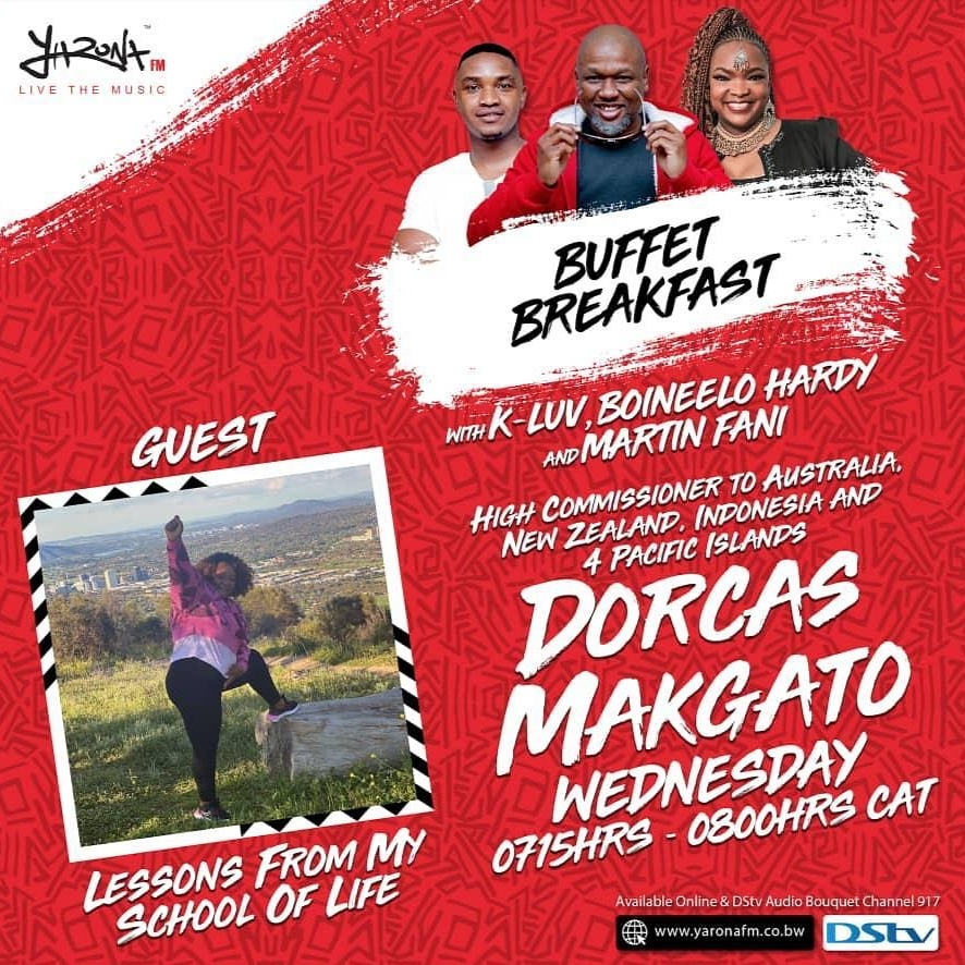Lefresh re ON ngwada mme...re mo moyeng...live on @TheRealYaronaFM...tune in🤘