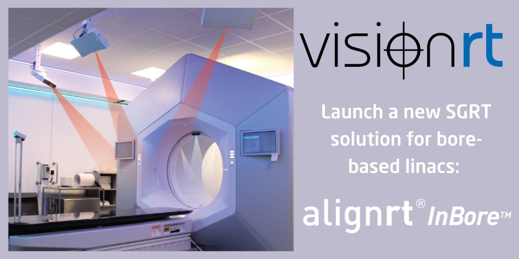 We are excited to announce the launch of AlignRT® InBore™, a dedicated #SGRT solution for bore-based linacs, enabling 6DoF intrafraction patient monitoring for enhanced treatment accuracy, safety, and workflow. Learn more here: visionrt.com/products/align…
#radonc