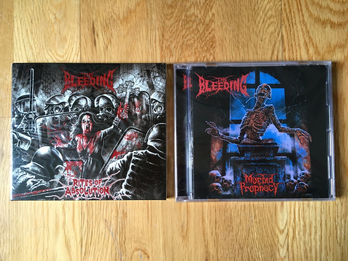 Today marks the one year anniversary of Morbid Prophecy! To celebrate we have 10 Morbid Prophecy CD combo packages made available with Rites of Absolution digipak CD thrown in for ยฃ1 extra! Only 10 bundles available. ๐ฅ๐ค
https://t.co/3QsAsXB3J4
#Metal #Deathmetal #bandcamp https://t.co/mqu1hR8FcE