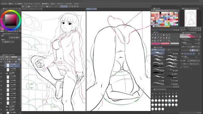 ライブでここまで進みました #今日のライブ進捗 https://t.co/QcnYWMFfna 