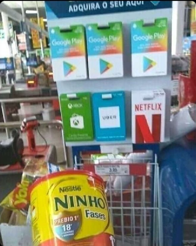 Poderia estar comprando giftcard pra gemar a minha conta, mas fui rushar sem colete