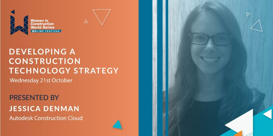 Session Alert! Don't miss "Developing a Construction Technology Strategy", with Jessica Denman, brought to you by Autodesk hubs.la/H0ycnTX0