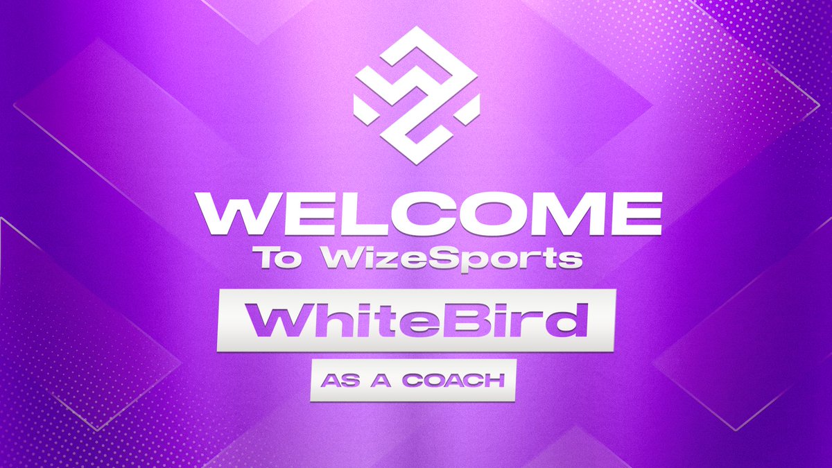 WizeSports's tweet image. ✍🏻 | We are happy to announce @1Whitebird as a Coach, we would like to wish him all the best in his future with us.

#WizOnTop