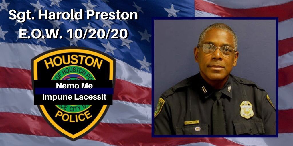 Those of us who knew, loved, &amp; respected Sgt. Harold Preston knew him to be a wonderful, courageous, and humble servant, from an amazing family. 

While many may never say his name, or honor his life of selfless service, we will never forget. RIP kind hero, we will celebrate you.