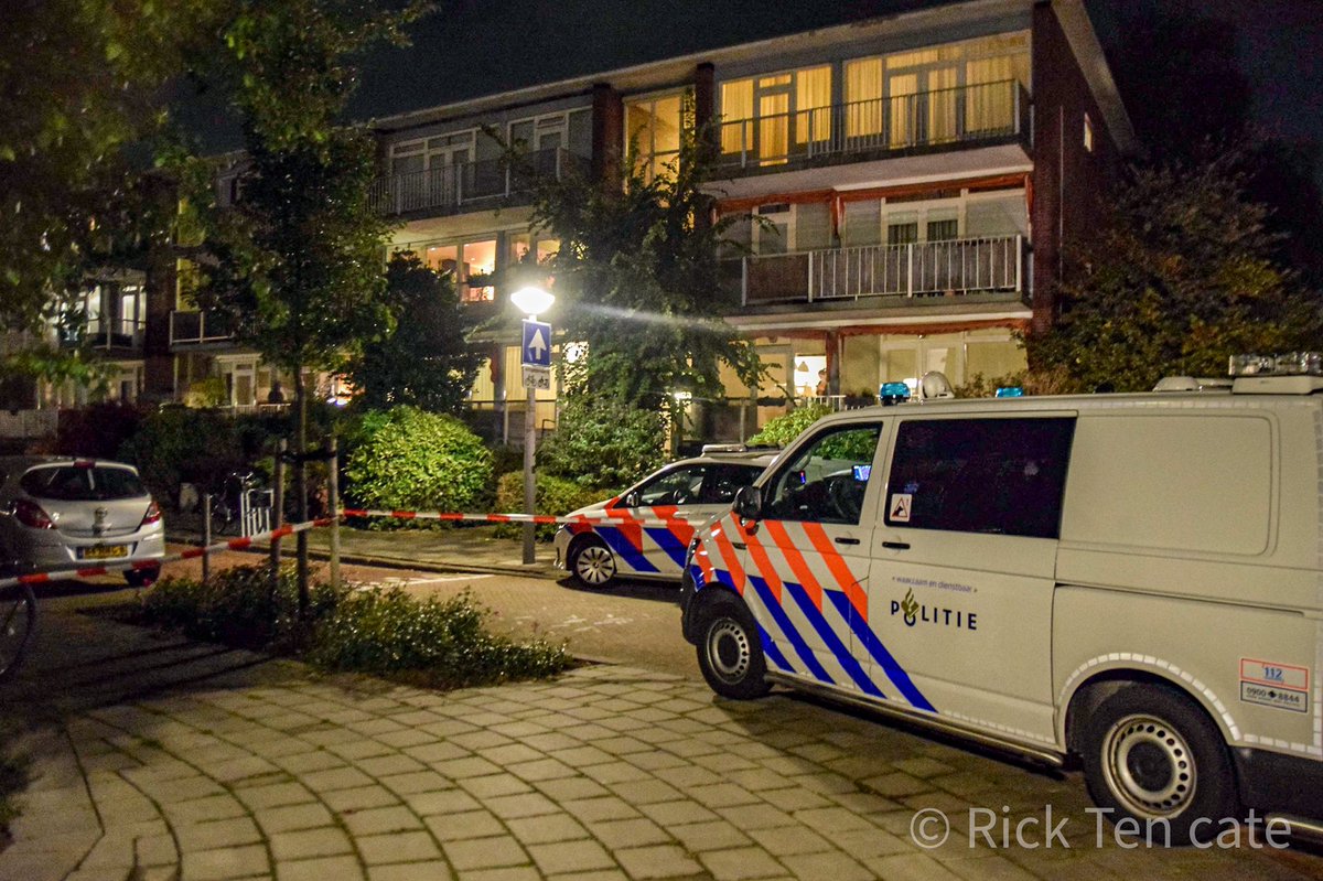 Melding politie Huygensstraat Groningen inzake schietincident