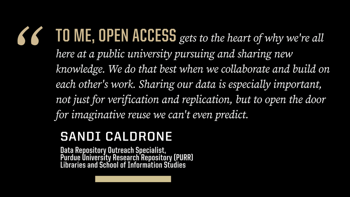 PurdueLibraries's tweet photo. This #OAWeek and every day we support open scholarship, we define #OpenAccess. https://t.co/zR9659Zn3f