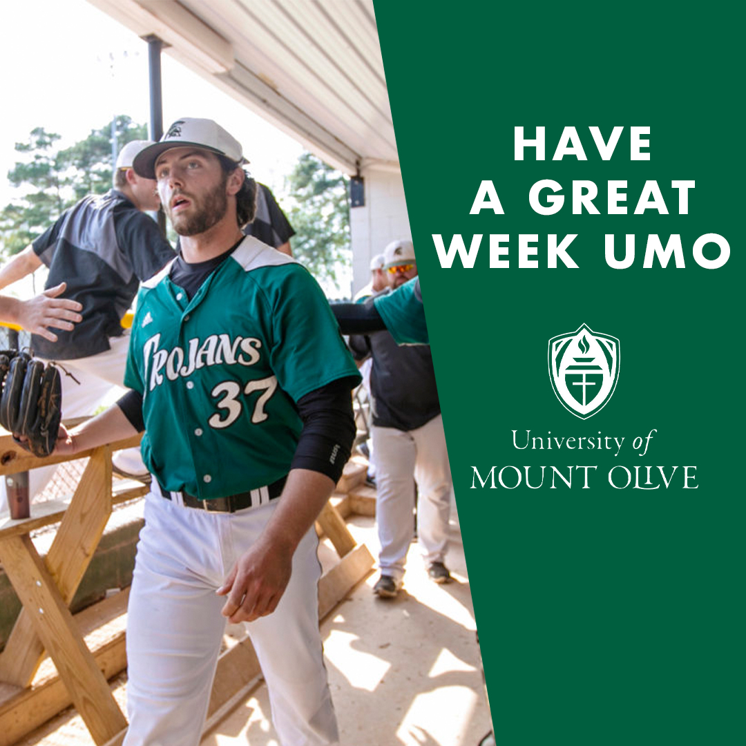 OfficialUMO's tweet photo. It's a great time to be apart of the University of Mount Olive family! From all the Faculty and Staff we hope you have an amazing week.

#umo https://t.co/j9XiRHLUUr