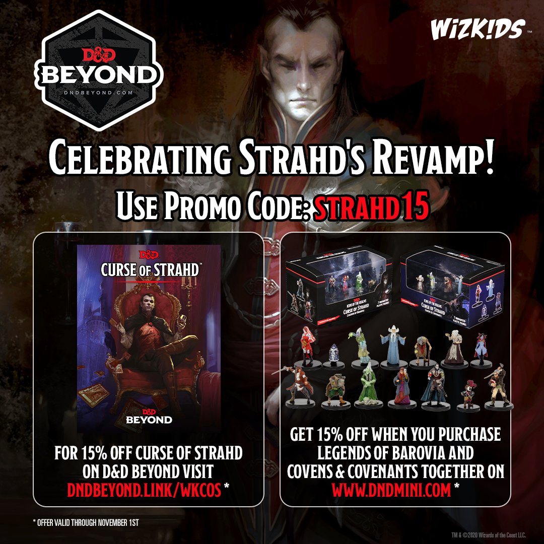 D&D Icons of the Realms: Curse of Strahd: Covens & Covenants – WizKids