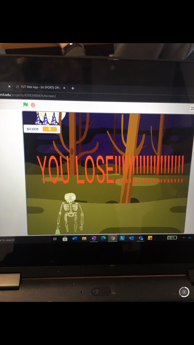 MsConnaughton's tweet image. Some spooky games made on @scratch_ie by students in 1E and 1F in Claregalway for @CodeWeekEU @CodeWeekIRL #STEM #scratchMIT