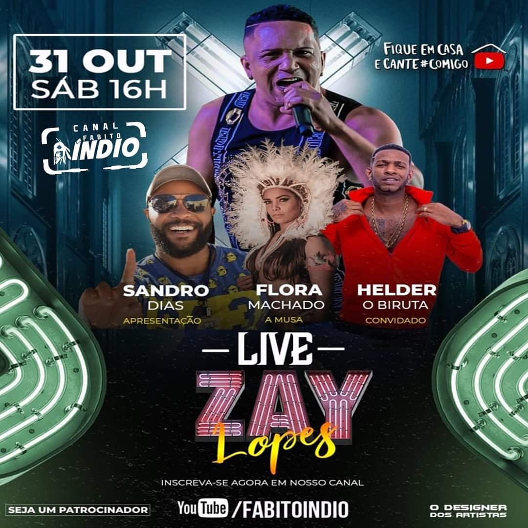 fabitoindio's tweet photo. Live Zay Lopes no Canal FABITO ÍNDIO! https://t.co/WgBlXoFLoI