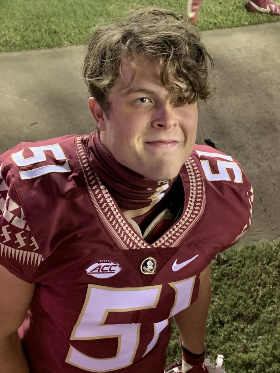 Allyann72's tweet photo. We got to see our favorite Nole this weekend ♥️🏈#51 ⁦@CVO_24⁩ https://t.co/AQnxmtgFqN