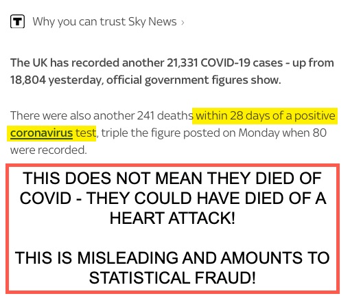 RedsReporter's tweet photo. #StatisticalFraud by mis-reporting cause of death https://t.co/xD7EDh1MRe