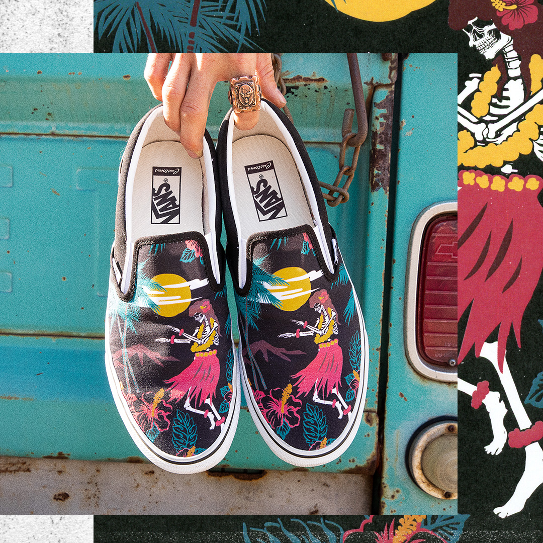 customs aloha old skool