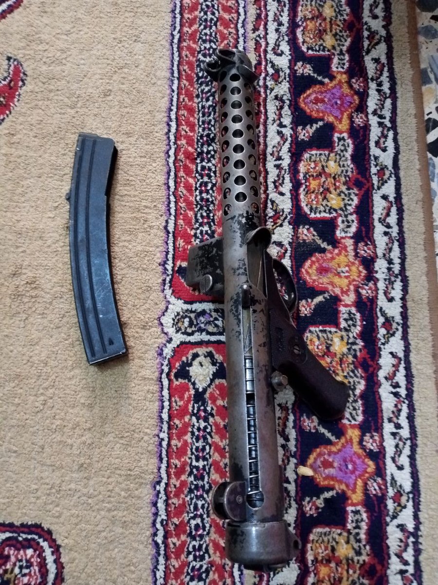 Sterling Mk4 (L2A3) SMG in used condition for sale in #Baghdad #Iraq a few days ago for approximately $150. Great deal.
(13,241 supplied in a 1956-63 Iraqi contract, pre Saddam ofc) https://t.co/dTVw36K6vS