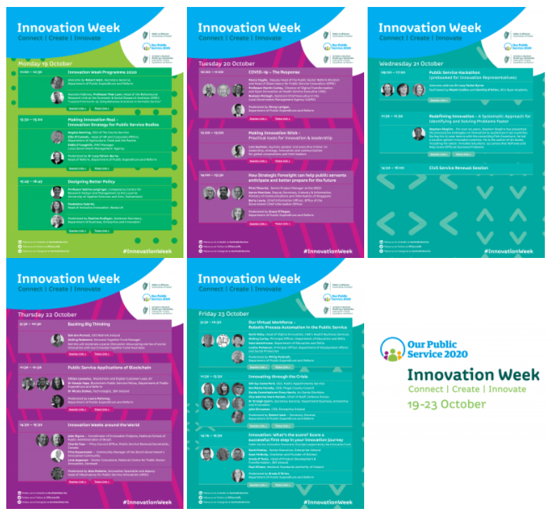 hselibrary's tweet photo. Its #InnovationWeek promoting Public Service Innovation, check out the great line up of talks to get you thinking about your next innovation    https://t.co/HAjsof39l5 https://t.co/KZ0Ugapmab