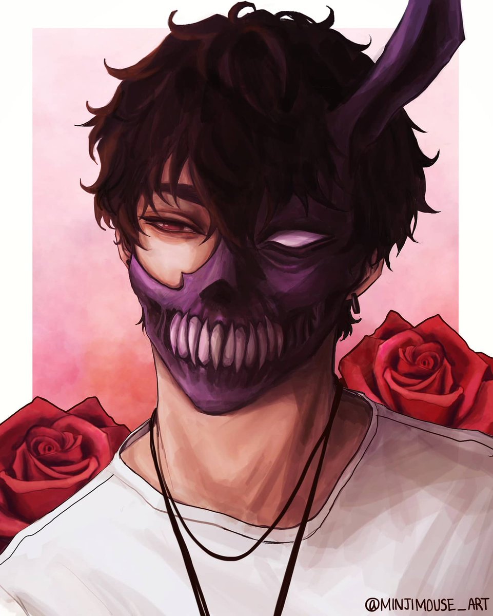 Corpse Husband Face Drawing