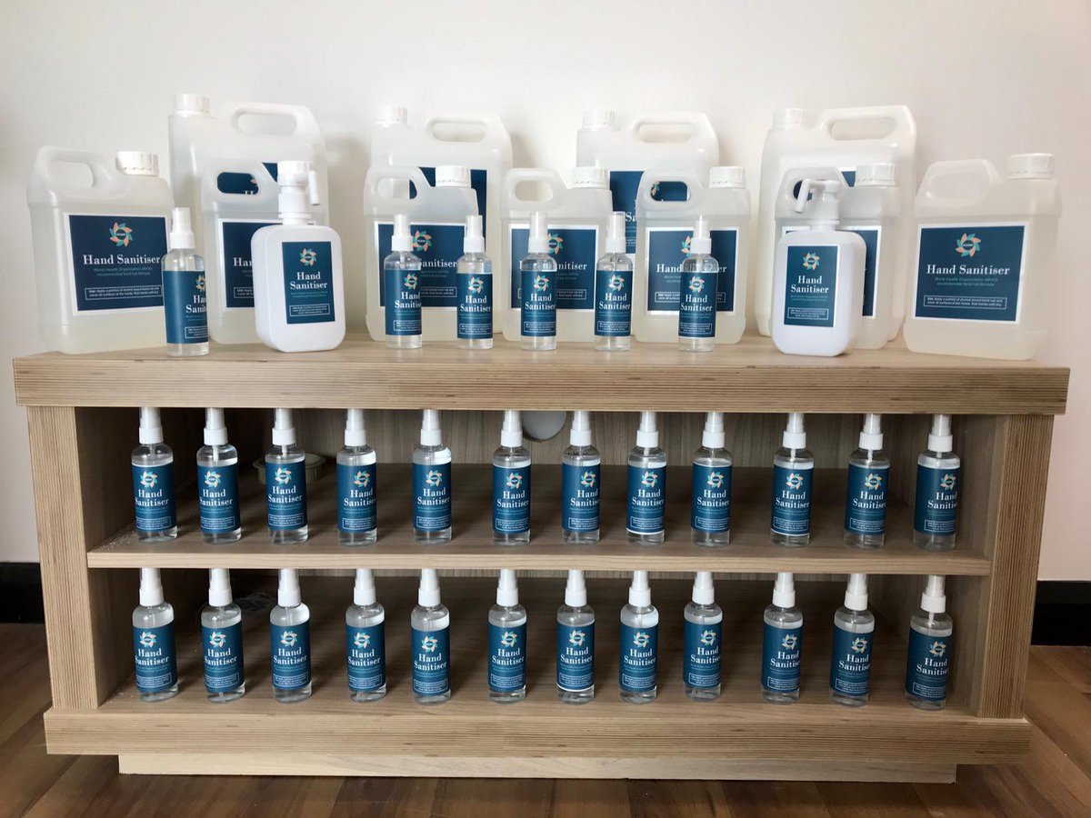 We would like to thank all at <a href="/hexigone_ltd/">Hexigone Inhibitors</a> for their very kind, generous donations. 
Hexigone manufacture their own hand sanitiser and use the profits generated from the sales to help local Foodbanks. 
Many thanks to you all ❤️