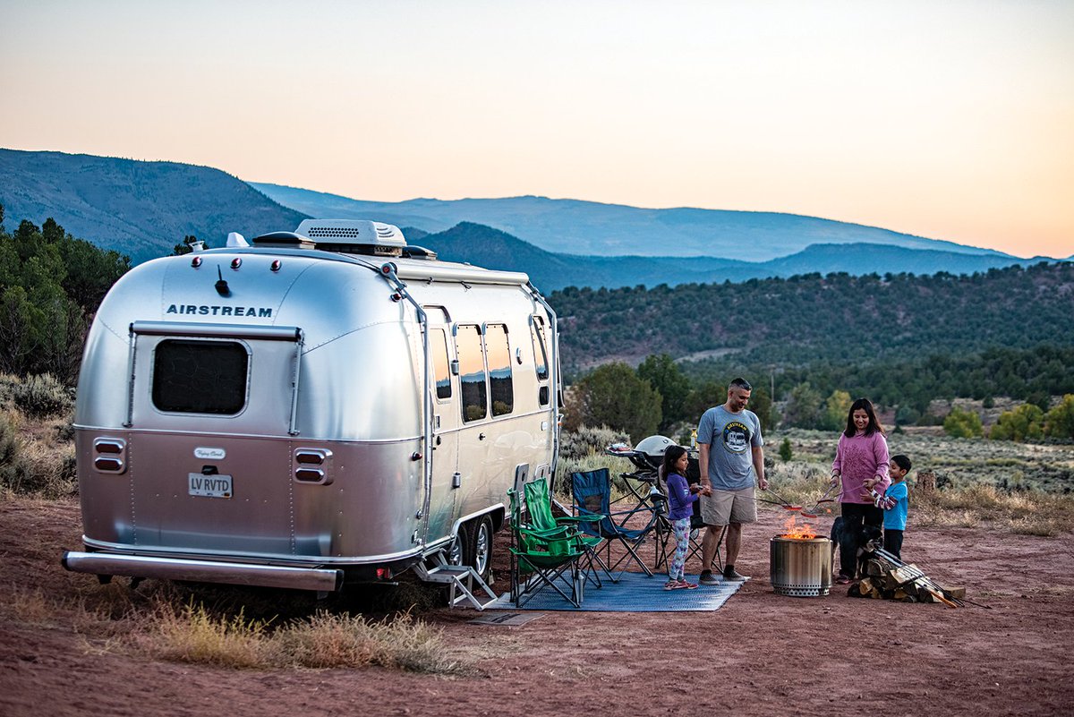 Airstream_Inc's tweet image. How it started:                              How it&apos;s going: