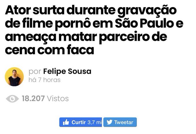 &ldquo;Disse que era ativo e quando chegou queria dar&rdquo; https://t.co/n89DJtprrl