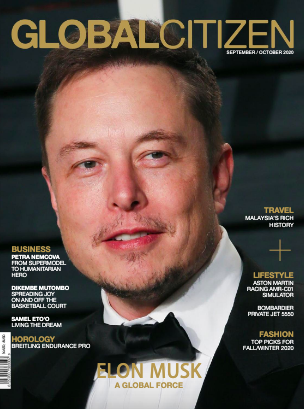 A GLOBALFORCE featuring the one and only <a href="/elonmusk/">Elon Musk</a> <a href="/Tesla/">Tesla</a> on #GlobalCitizenMagazine this Fall 2020. #Tesla