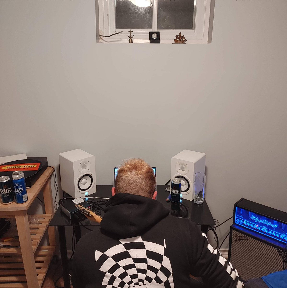 In the lab cookin' up some new tunes 🎶🎶