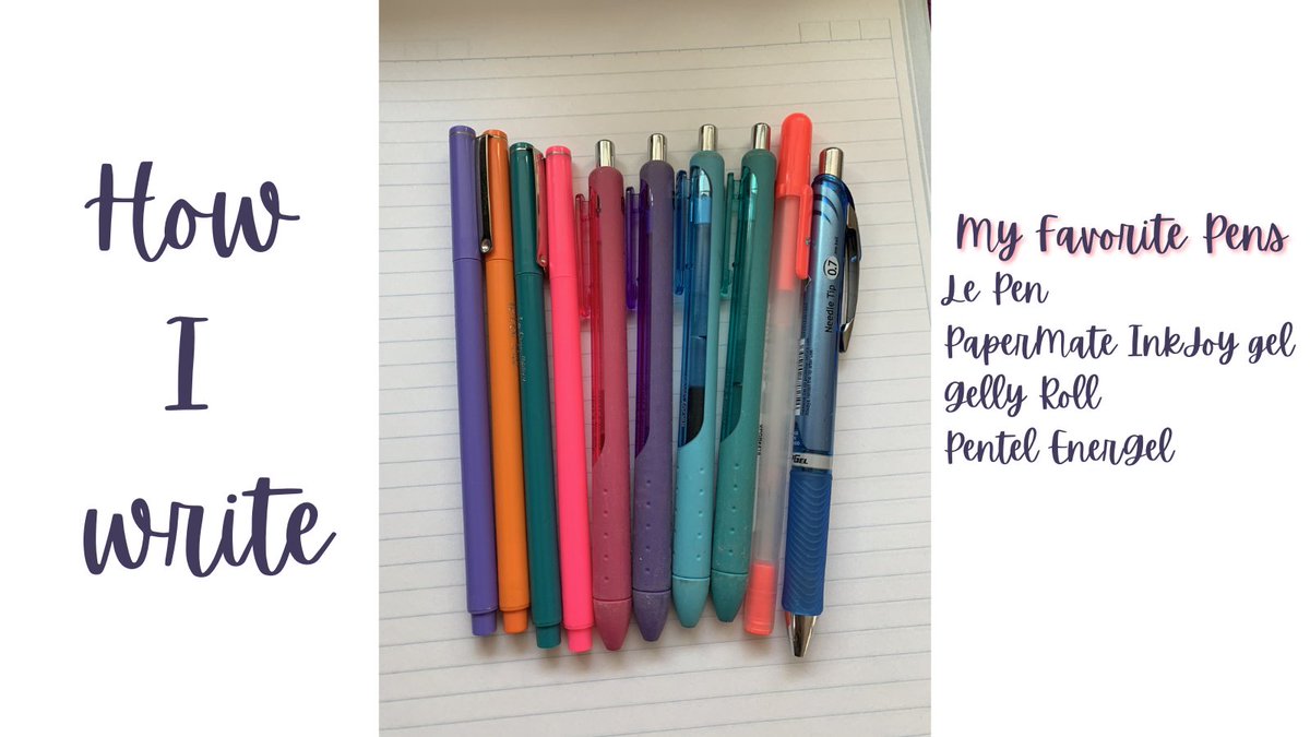 lharv1381's tweet photo. @UA_WaLP @ncte #writingutensils #whyiwrite #UAwrites
I'm definitely a "pens you can't live without" kind of writer! https://t.co/A8ie76YYLb
