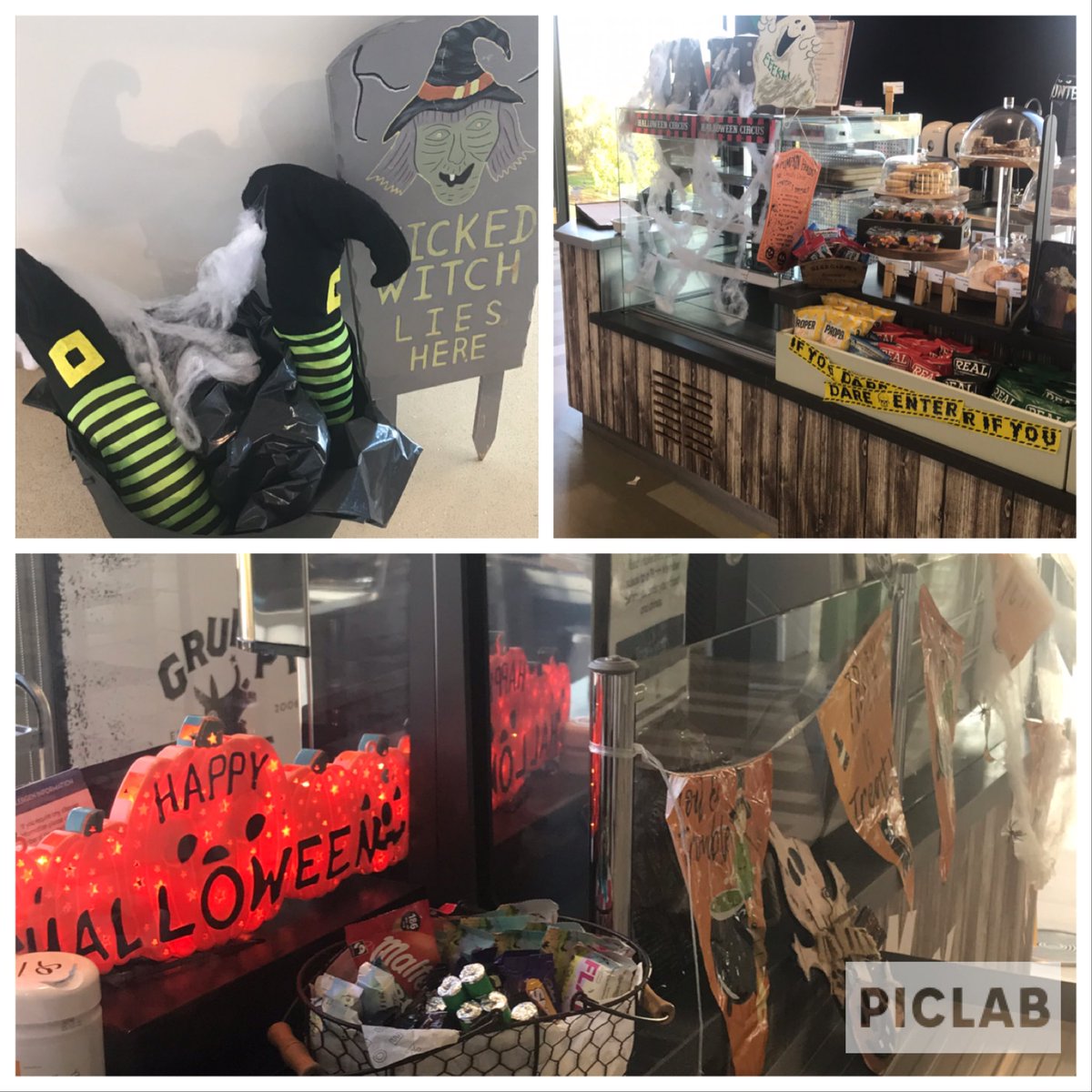 I got so carried away today at the great Halloween counters at our lovely Salford site, I forgot to take pics of the lovely food today produced by ⁦<a href="/matt_chapman8/">Matt Chapman</a>⁩ 👻 🎃🎃⁦<a href="/patrica677/">Xu Meili</a>⁩ ⁦<a href="/AngelaUrwin1/">Angela Urwin</a>⁩ ⁦@AngelHillFood⁩ 👻👻👻