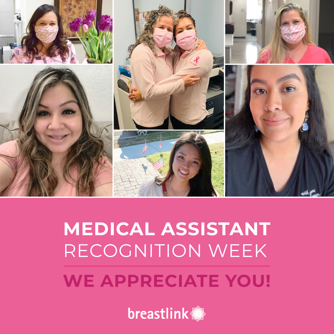 Breastlink's tweet image. We would like to send a heartfelt thank you to all of our very special medical assistants at Breastlink. 💗

#Breastlink #MedicalAssistantRecognitionWeek