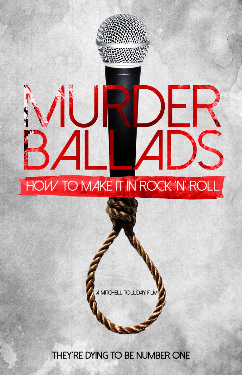 Murder Ballads poster by <a href="/LuizFelipeL8/">Luiz Felipe Leite</a> Go to murderballadsuk.com to donate and help this film get made. #JoinTheBand #MakeTheFilm #MurderBalladsUK