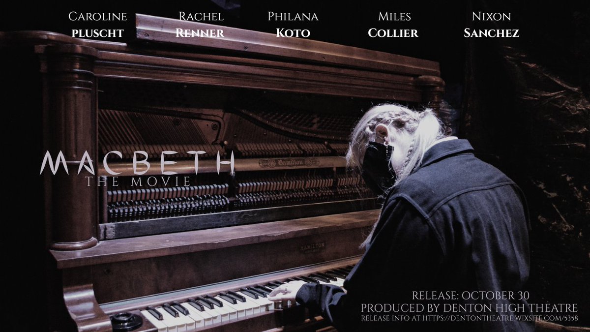 10 days until the release of #dentonmacbeth mark you calendars!