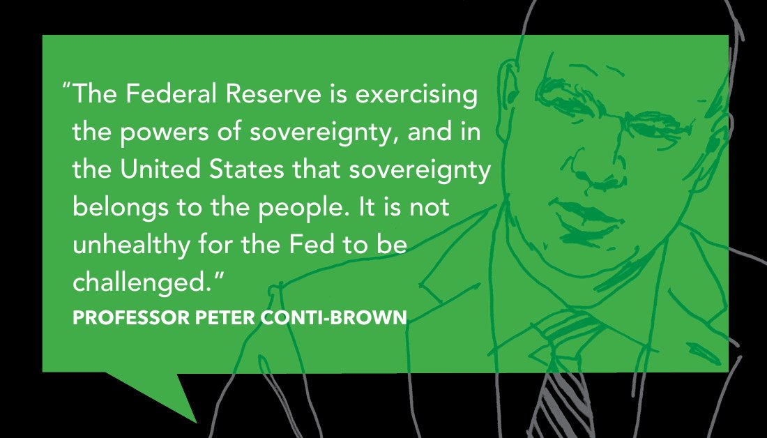 This Thanksgiving, skip the family debate about Supreme Court decisions, says Professor @PeterContiBrown, and discuss the role of the Federal Reserve, our nation’s central bank instead. Why? Find out on @ColumbiaLaw's new podcast, #BeyondUnprecedented. bddy.me/37lNCEZ