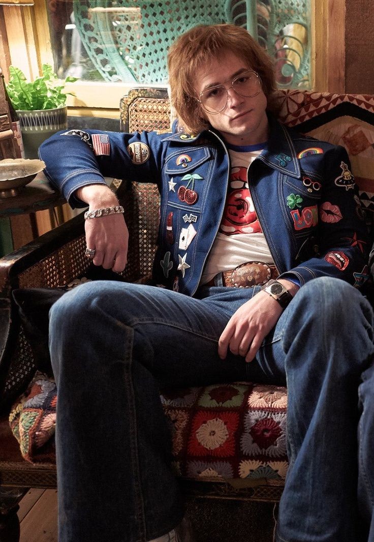 Taron Egerton as Elton JohnRocketman // 2019