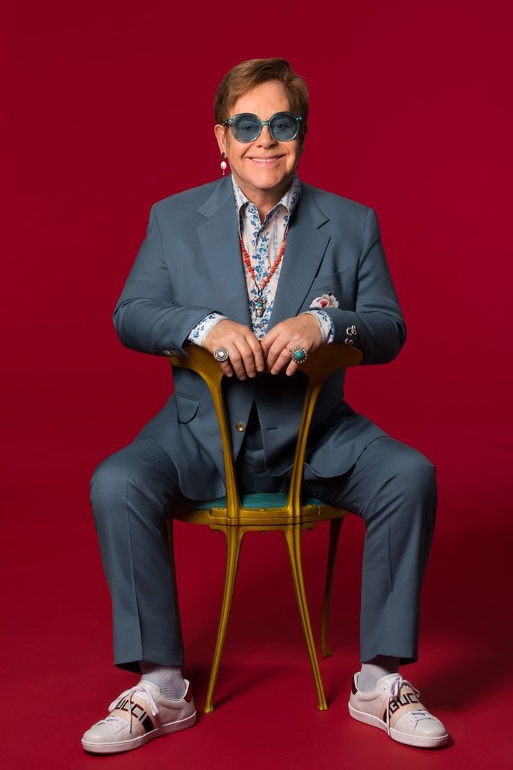 Taron Egerton as Elton JohnRocketman // 2019