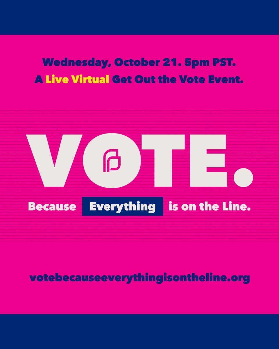 Planned Parenthood Affiliates of California (@ppactionca) on Twitter photo Introducing our repro + gender equity panel: <a href="/jodihicks/">Jodi Hicks</a> of PPAC, comedian <a href="/chelseahandler/">Chelsea Handler</a>, <a href="/Nourbese/">Nourbese</a> of Black Women for Wellness Action Project, & <a href="/TheKelleyShow/">The Kelley Show!</a> of @ppact. TOMORROW they'll tell you why to VOTE! Because EVERYTHING is on the Line. RSVP: votebecauseeverythingisontheline.org Introducing our repro + gender equity panel: <a href="/jodihicks/">Jodi Hicks</a> of PPAC, comedian <a href="/chelseahandler/">Chelsea Handler</a>, <a href="/Nourbese/">Nourbese</a> of Black Women for Wellness Action Project, & <a href="/TheKelleyShow/">The Kelley Show!</a> of @ppact. TOMORROW they'll tell you why to VOTE! Because EVERYTHING is on the Line. RSVP: votebecauseeverythingisontheline.org