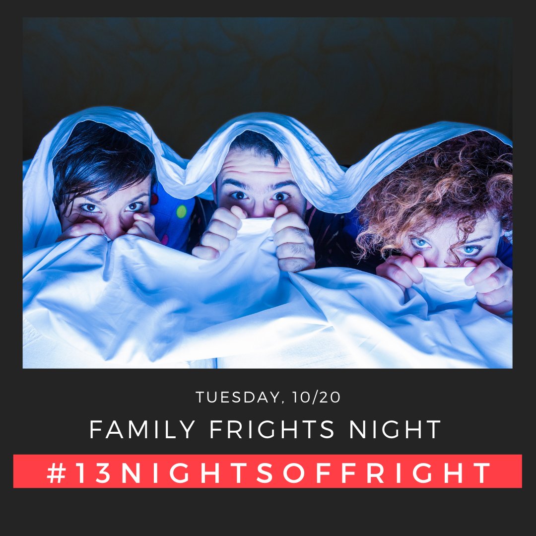 WestWindDriveIn's tweet photo. Family Night is now ๐Family FRIGHTS Night ๐ during the #13NightsofFright!
.
Family pricing + a selection of family (and adult) spooky movies = Fall Perfection ๐โจ https://t.co/M5brLhR8d9