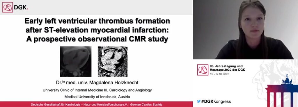 CoT Austria (@cotaustria) on Twitter photo Congratulations to <a href="/HolzknechtM/">Magdalena Holzknecht</a> for the first prize at the Hans-Blömer-Young-Investigator-Award for her work 'Early left ventricular thrombus formation after ST-elevation myocardial infarction: a prospective observational CMR study." <a href="/CoTAustria/">CoT Austria</a> #DGKKongress #ESCYoung Congratulations to <a href="/HolzknechtM/">Magdalena Holzknecht</a> for the first prize at the Hans-Blömer-Young-Investigator-Award for her work 'Early left ventricular thrombus formation after ST-elevation myocardial infarction: a prospective observational CMR study." <a href="/CoTAustria/">CoT Austria</a> #DGKKongress #ESCYoung