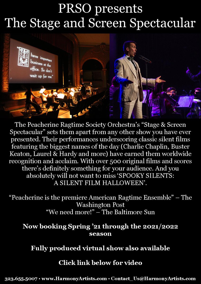 Don’t miss it – The PRSO Stage and Screen Spectacular
Link to video: youtu.be/0n7g1gYkv_c