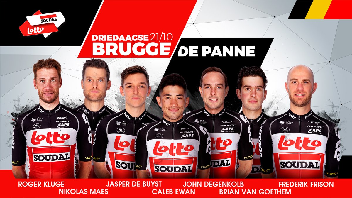 The final one day race of the season coming up tomorrow with @Driedaagse_ 🚀 #CaptainsofCycling