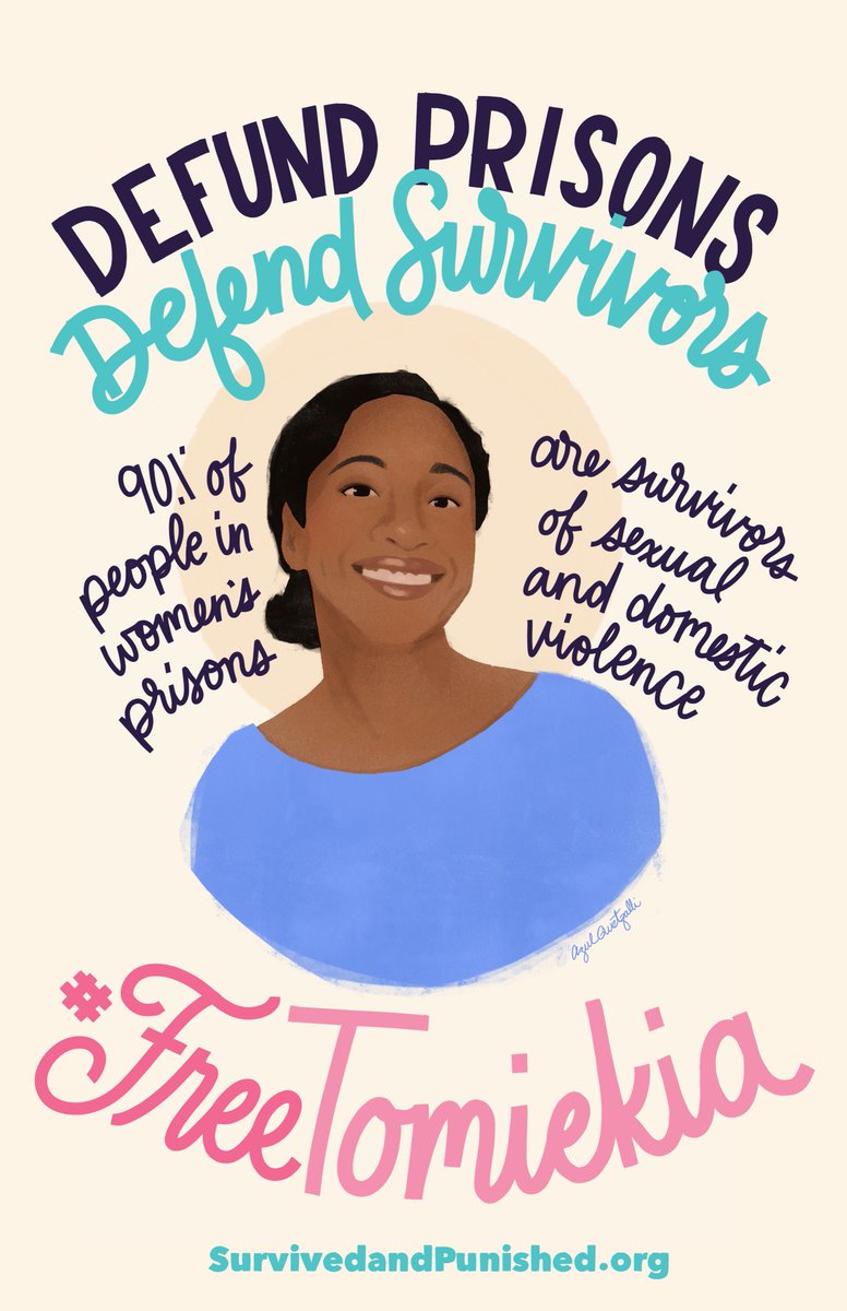 survivepunishNY's tweet image. #FreeArlene #FreeBrandy #FreeJanetta #FreeSRae #JusticeForMichaele #FreeStacey #FreeTomiekia #FreeWendy #JusticeForWendy #FreeThemAll

Check out the new launch of:
defendsurvivorsnow.org

#DefundPrisonsDefendSurvivors #DVAM
#SurvivedandPunished #ClemencyNow