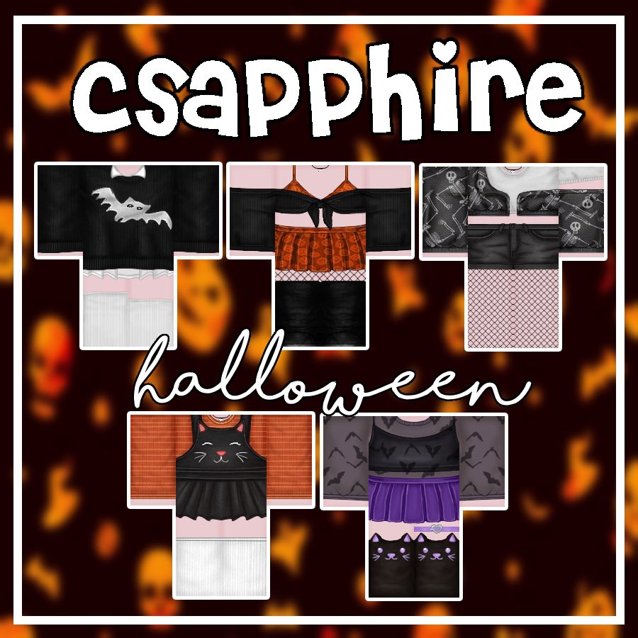 Halloween Roblox Outfits T-Shirts for Sale