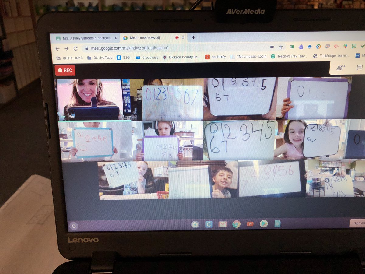 Look at these beautiful neatly written numbers from my Distance Learning Kinders!!