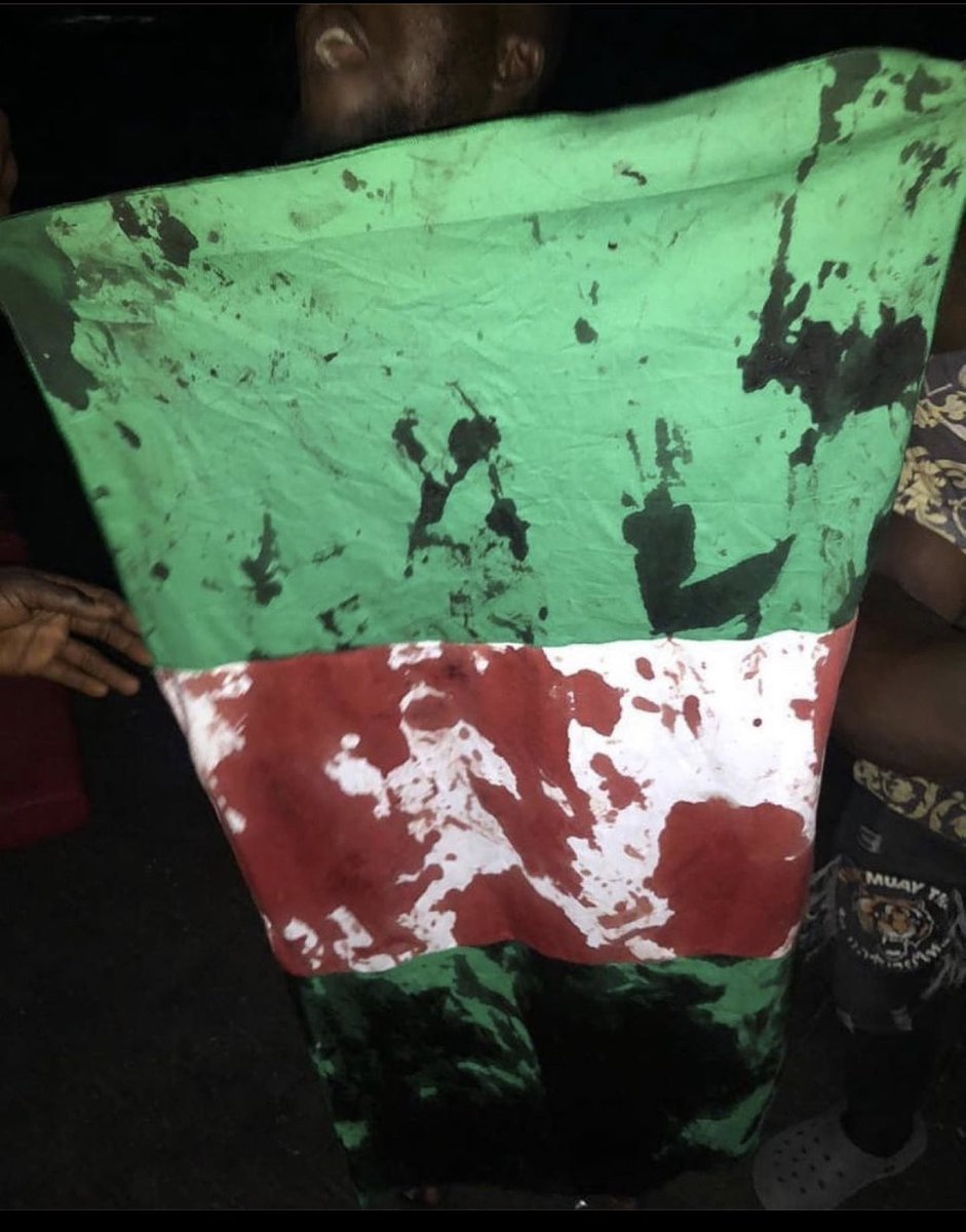 Genocide at Lekki Toll Gate ,this is our fight and we will fight it until the end ! No going back at this point #EndSARS