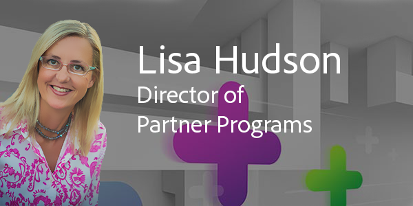 IrvineOnline's tweet photo. For #AdobePartners: Big warm welcome to Lisa Hudson! New Director of Partner Programs brings her partner, marketing, and sales experience to serve the partner community. To learn more about Lisa check out this article. https://t.co/XK8LyfiEXv #AdobePartner #SolutionPartnerProgram https://t.co/4M9d6VAXph