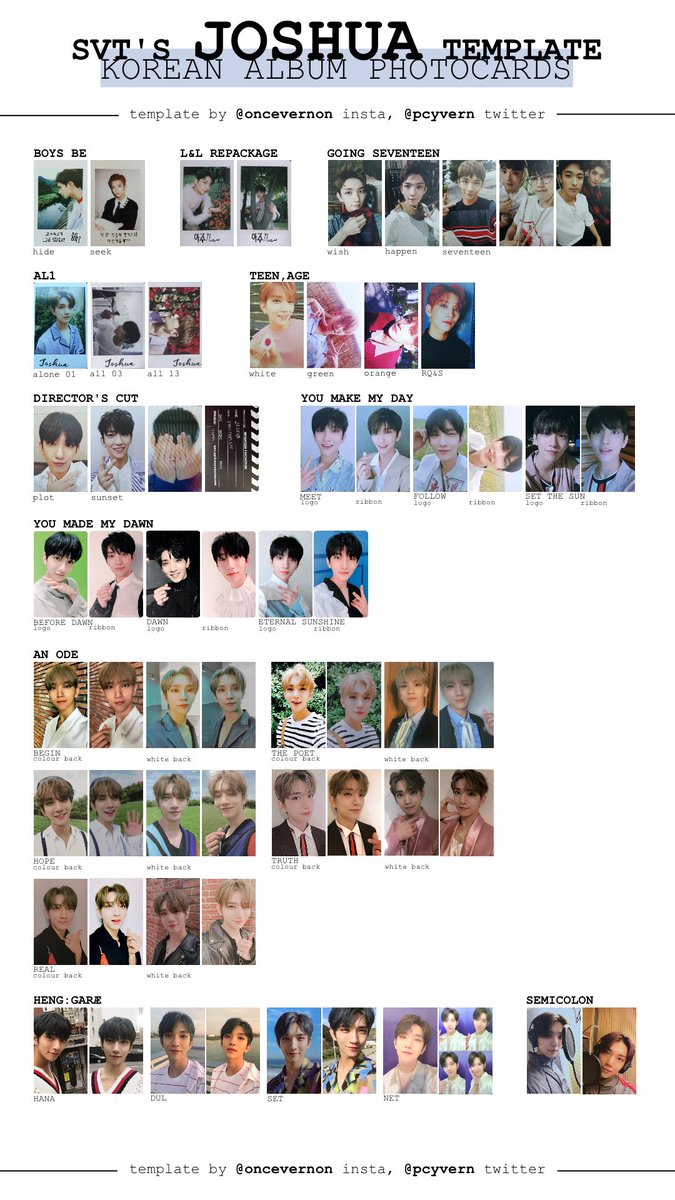 Seventeen Fml Photocard Template Seventeen Fml Photocard Template