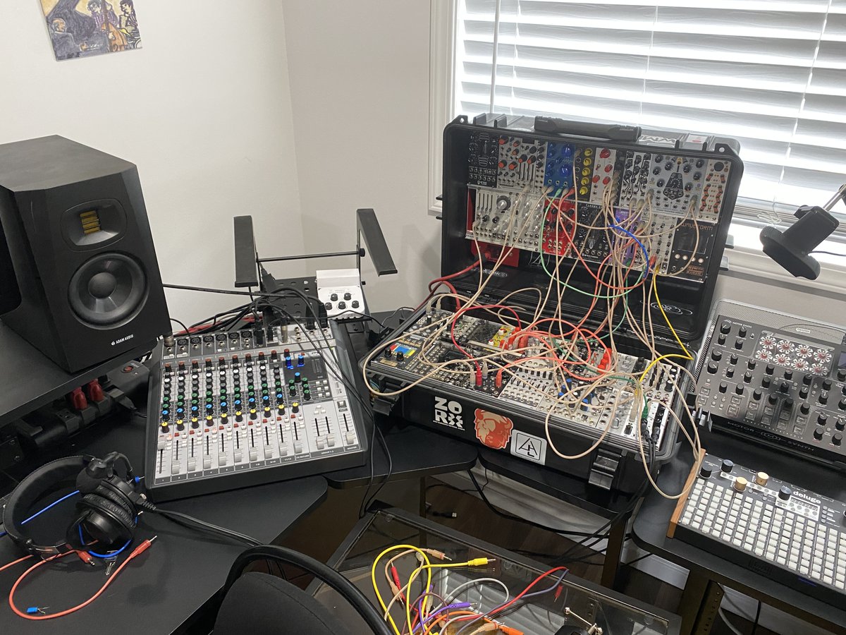 Follow my music account untilledsound: Gonna miss another stream Wednesday morning. This time its electrical problems holding me back. We'll get this homeownership stuff figured out to get serious about making music. Until then, at least my studio looks …