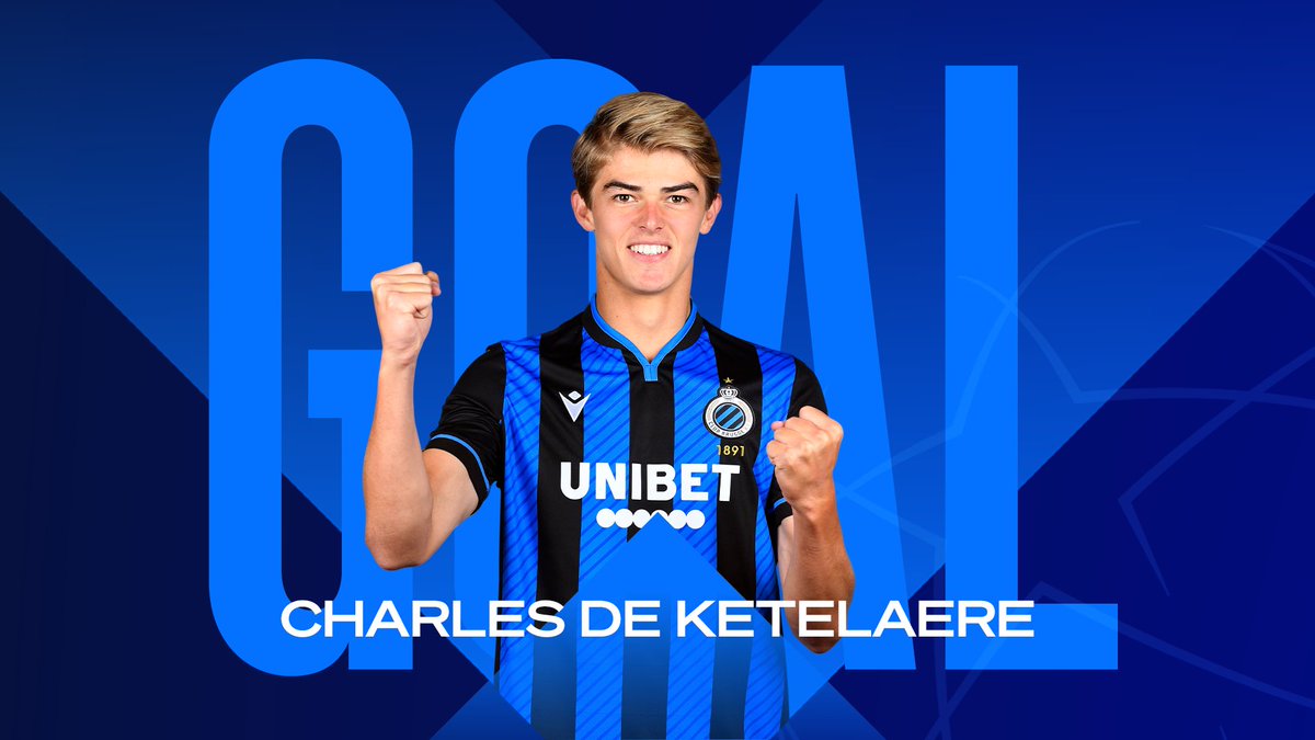 ClubBrugge's tweet photo. GOOOAAAAAAL MSDGKJAIHSGPAHIGAMIALJSGA DE KETELAERE!!!! 1-2!!!! 😍😍 #ZenClu #UCL https://t.co/W03VsSTpI5