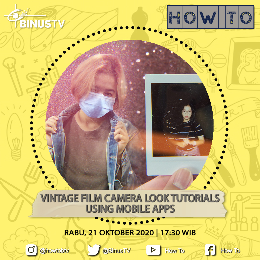 Sekarang, untuk mendapatkan foto terlihat jadul atau kuno, tidak lagi hanya melalui kamera analog, tapi cukup dengan #mobileapp #mobileapps.

Smart viewers, mau tahu #tutorial #tutorials #photoediting #vintagestyle #retro?

Nonton yuk di #HOWTO <a href="/BinusTV/">#IAmASmartViewer</a> binus.tv!