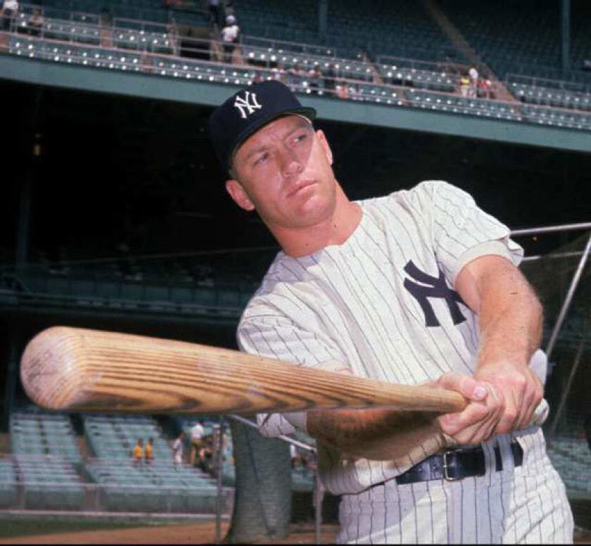 Happy 89th Birthday to the great Mickey Mantle 