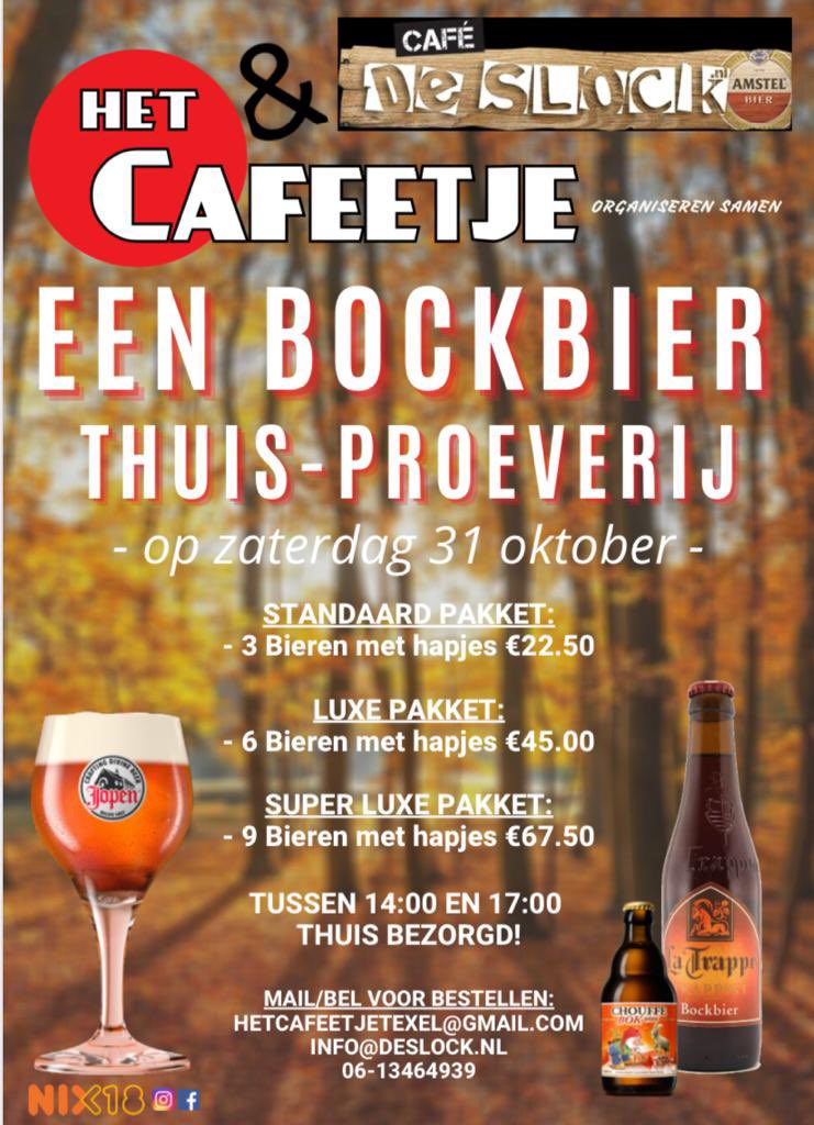 Leuke samenwerking tussen café de slock en het cafeetje