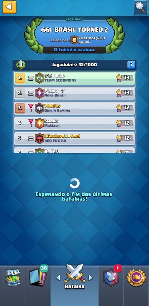 Joga y joga 🔥

Nosso player @Caio_GyCR garantiu top 1 🏆 na <a href="/GEMS_CE/">GEMS • #WeAreGEMS</a> e somou mais 13 👑 para conta da Scorpions!
.
.
Amanhã tem mais classificatória na Gems família 🦂
.
.
Parabéns @Caio_GyCR 🔥🔥